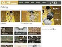 Tablet Screenshot of klimt.com